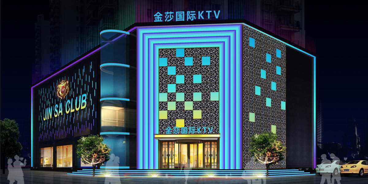 贵州金莎国际KTV会所商务KTV设计案例