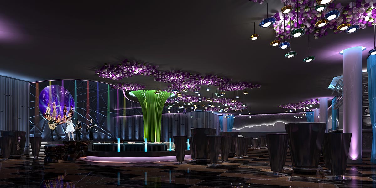 马来西亚Angel's club 酒吧ktv设计
