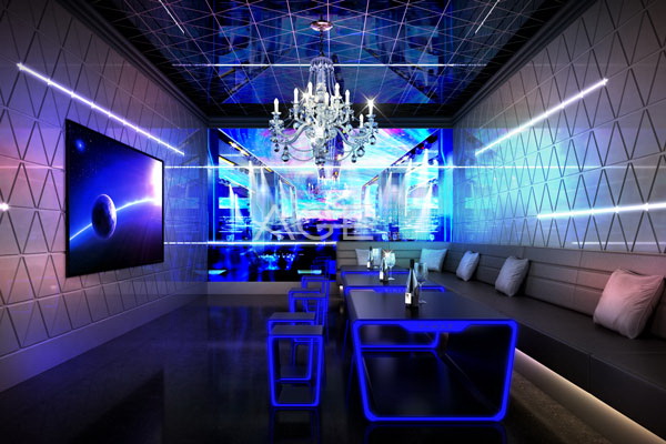 酒吧派对ktv设计怎么体现空间更大气时尚？